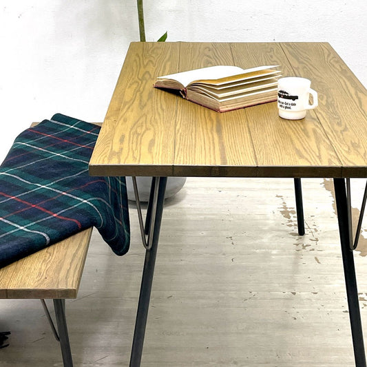 アクメファニチャー ACME Furniture グランビュー ダイニングテーブル GRANDVIEW DINING TABLE W120cm オーク無垢材 インダストリアル ●