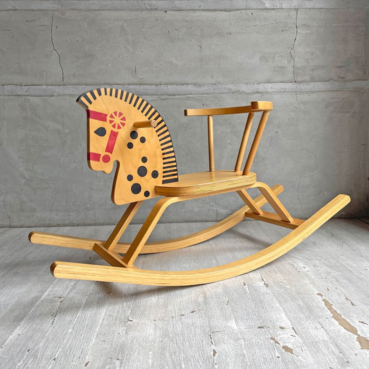 オッフィー offi ロッキングホース Baltic Rocking Horse 木馬 知育玩具 エリック・ファイファー 米国 希少 ♪