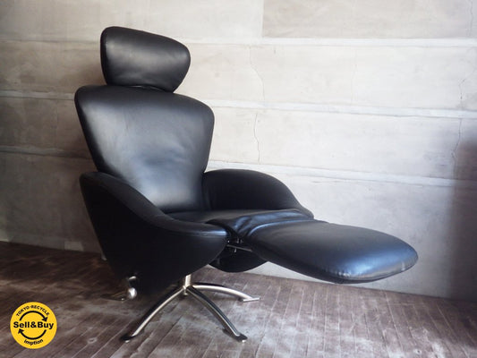 カッシーナ イクスシー  Cassina IXC. K10 DODO ドド  本革 シェーズロング リクライニングチェア 定価72万 展示美品！！ ♪