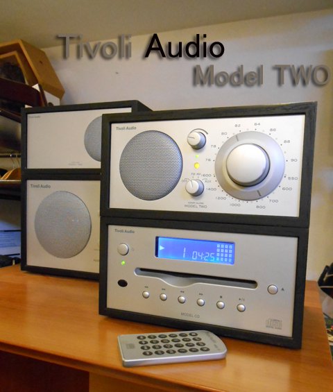 ◎Tivoli Model Two RADIO+CD+Speaker+Subwoofer チボリ テーブルラジオ