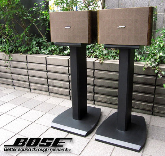 U.S.A  BOSE ★ スピーカーシステム ★ 往年の名機 『 West Borough / ウエストボロウ 121 - ペア 』 ＋ 『 スピーカースタンド - ペア 』 セット