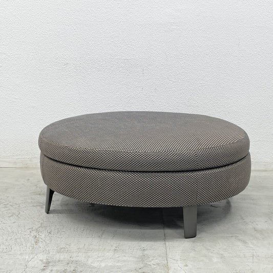 ミノッティ Minotti デニー DENNY スツール Pouf ファブリック張 イタリアンモダンファニチャー 参考305,800円 〓