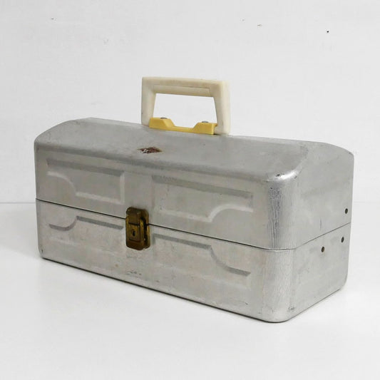 STRATTON & TERSTEGGE COMPANY マイバディ My Buddy タックルボックス Fishing Tackle Box アルミ製 ツールボックス 工具箱 釣り道具箱 USビンテージ ●