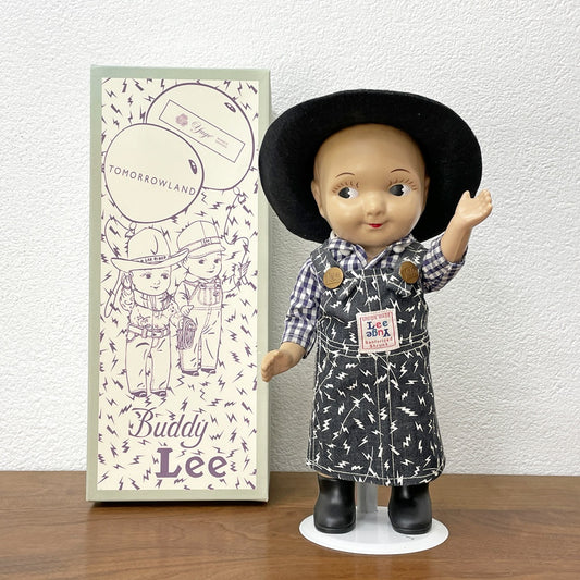 リー Lee バディ・リー Buddy Lee ドール フィギュア ジャンパースカート × フェルトハット TOMORROWLAND × Yuge コラボ 復刻品 箱付き 希少 ●