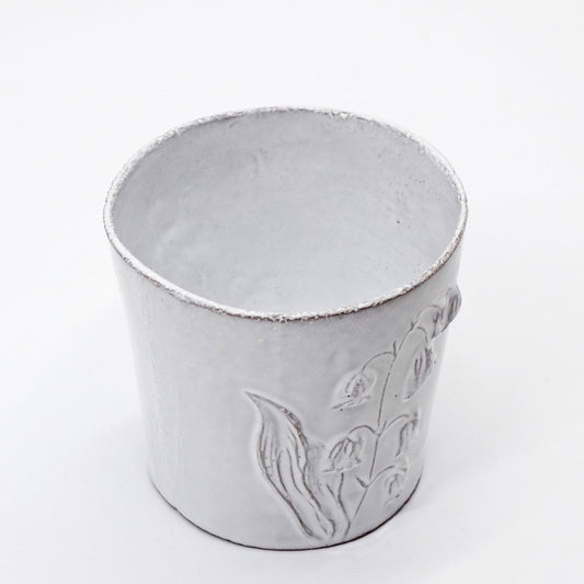 アスティエ・ド・ヴィラット Astier de Villatte フルール Fleurs カップ タンブラー 蝶 スズラン フランス A ●