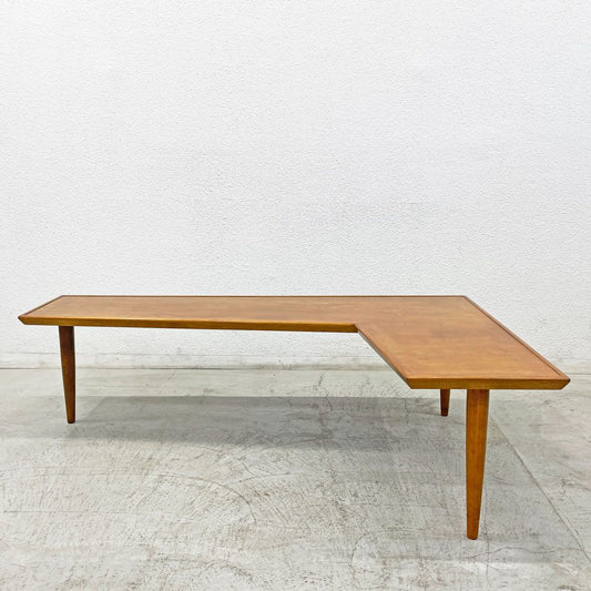 パシフィックファニチャーサービス P.F.S ラダーティーテーブル RUDDER TEA TABLE コーヒーテーブル 樺材 オーダーサイズW140cm 参考価格60,500～ 〓