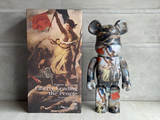 メディコムトイ MEDICOM TOY ルーブル Louvre ×ベアブリック BE@RBRICK ウジエーヌ・ドラクロワ "Liberty Leading the People" 1000% ♪